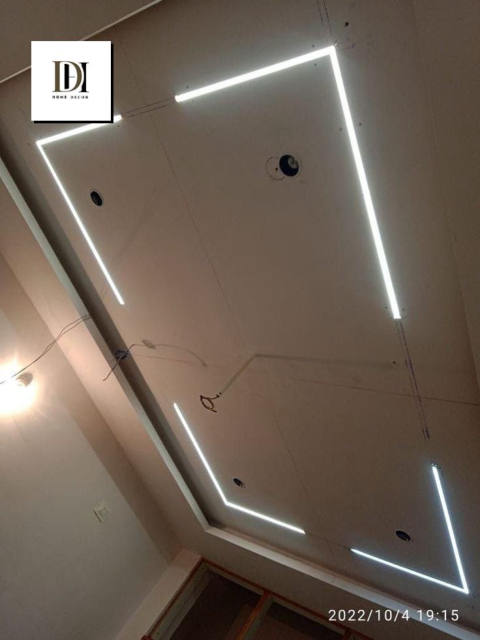 False Ceiling and POP Work design 8 - Shree Krushn PVC Furniture, Nava Naroda, Ahmedabad
