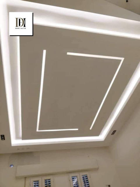 False Ceiling and POP Work design 5 - Shree Krushn PVC Furniture, Nava Naroda, Ahmedabad