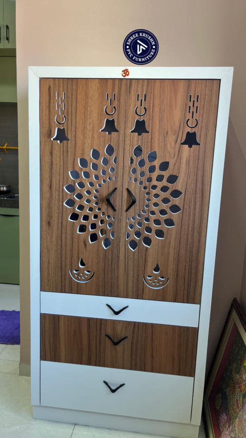 PVC Pooja Mandir design 5 - Shree Krushn PVC Furniture, Nava Naroda, Ahmedabad