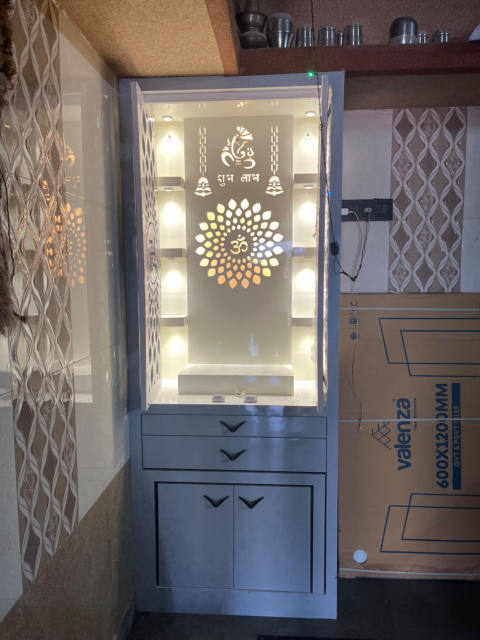 PVC Pooja Mandir design 6 - Shree Krushn PVC Furniture, Nava Naroda, Ahmedabad