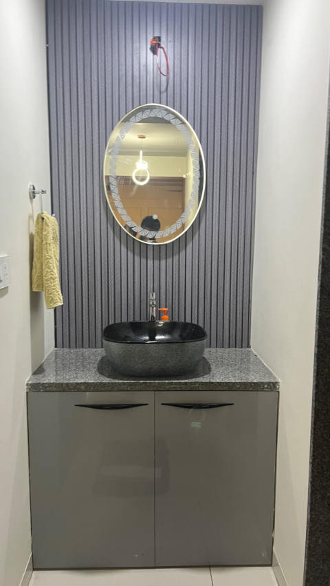 PVC Washbasin Cabinet design 10 - Shree Krushn PVC Furniture, Nava Naroda, Ahmedabad