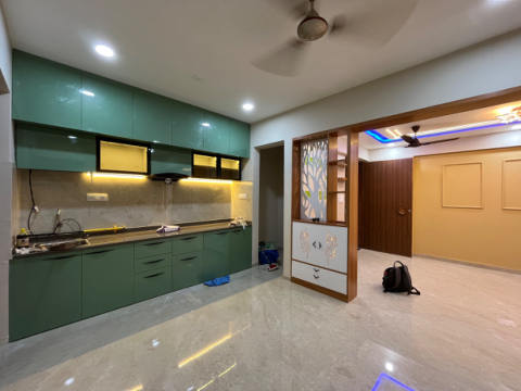 PVC Modular Kitchen design 9 - Shree Krushn PVC Furniture, Nava Naroda, Ahmedabad