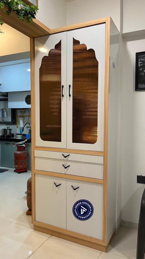 PVC Pooja Mandir design 7 - Shree Krushn PVC Furniture, Nava Naroda, Ahmedabad