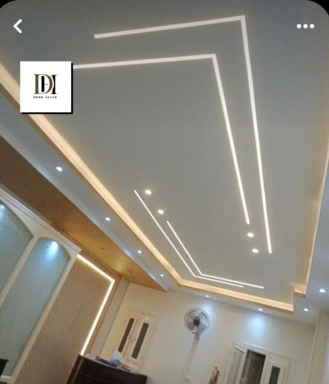 False Ceiling and POP Work design 4 - Shree Krushn PVC Furniture, Nava Naroda, Ahmedabad