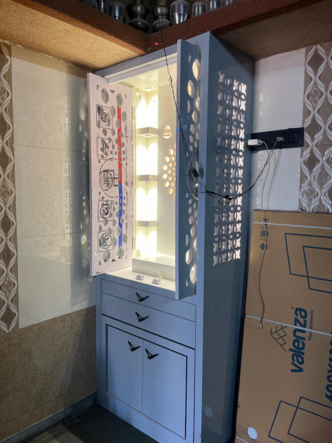 PVC Pooja Mandir design 4 - Shree Krushn PVC Furniture, Nava Naroda, Ahmedabad