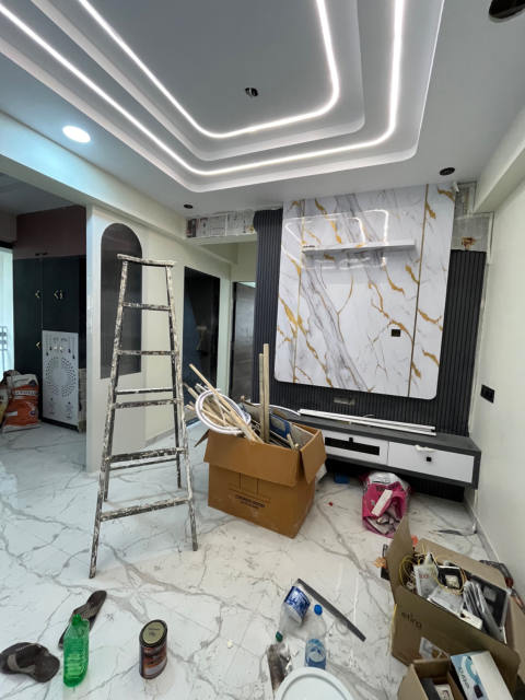 PVC TV Unit design 1 - Shree Krushn PVC Furniture, Nava Naroda, Ahmedabad