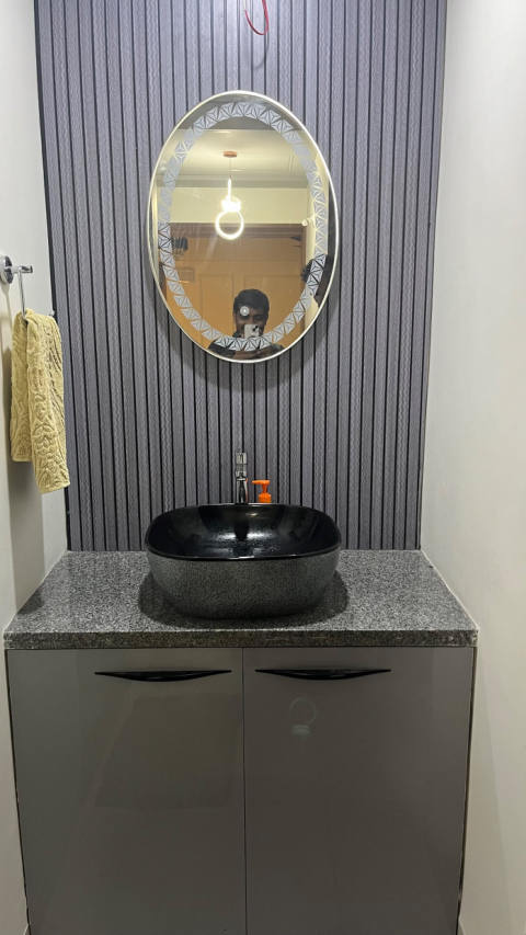 PVC Washbasin Cabinet design 4 - Shree Krushn PVC Furniture, Nava Naroda, Ahmedabad