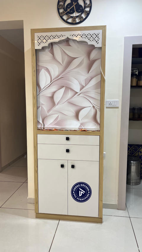 PVC Pooja Mandir design 9 - Shree Krushn PVC Furniture, Nava Naroda, Ahmedabad