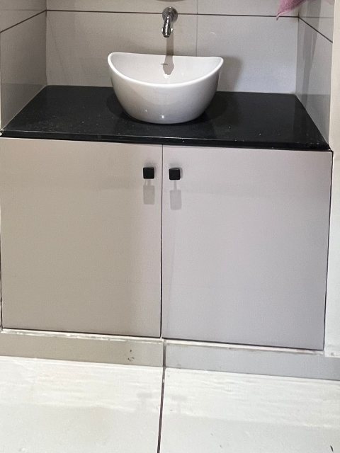 PVC Washbasin Cabinet design 1 - Shree Krushn PVC Furniture, Nava Naroda, Ahmedabad