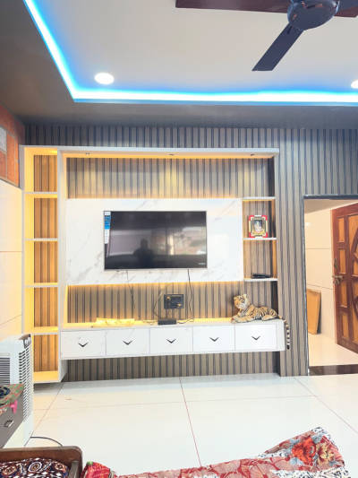 TV Unit PVC design by Shree Krushn, Ahmedabad