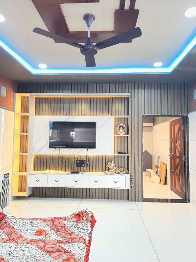 TV Unit PVC design by Shree Krushn, Ahmedabad